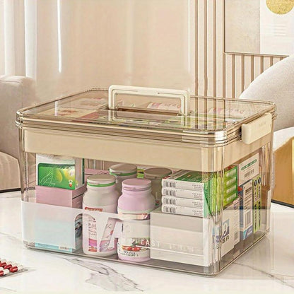 Transparent Medicine Storage Box