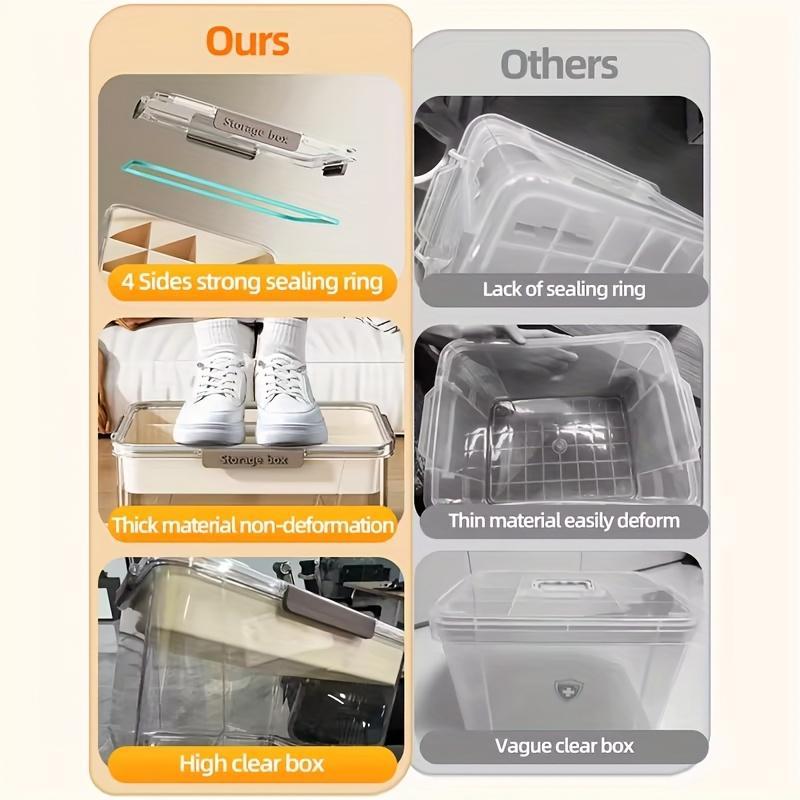 Transparent Medicine Storage Box